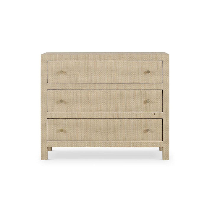 Bramble - Kagu 3 Drawer Dresser Wrapped in Natural Rattan - 28184RNAT----- - GreatFurnitureDeal