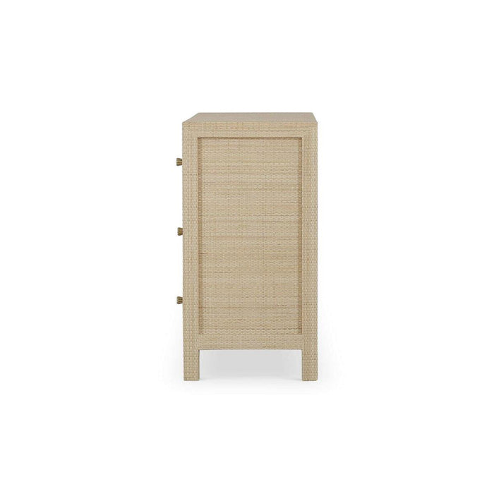 Bramble - Kagu 3 Drawer Dresser Wrapped in Natural Rattan - 28184RNAT----- - GreatFurnitureDeal