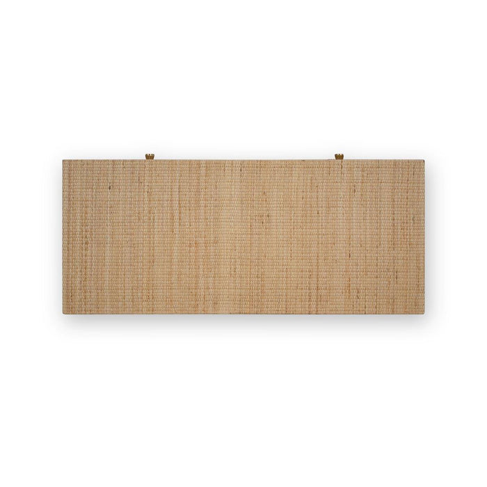 Bramble - Kagu 3 Drawer Dresser Wrapped in Natural Rattan - 28184RNAT-----