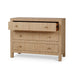 Bramble - Kagu 3 Drawer Dresser Wrapped in Natural Rattan - BR-28184RNAT----- - GreatFurnitureDeal