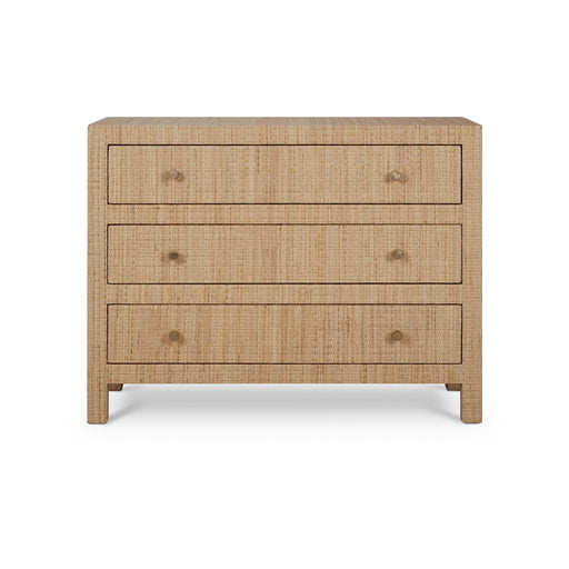 Bramble - Kagu 3 Drawer Dresser Wrapped in Natural Rattan - BR-28184RNAT----- - GreatFurnitureDeal