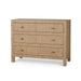 Bramble - Kagu 3 Drawer Dresser w/ Rattan - BR-28184 - GreatFurnitureDeal