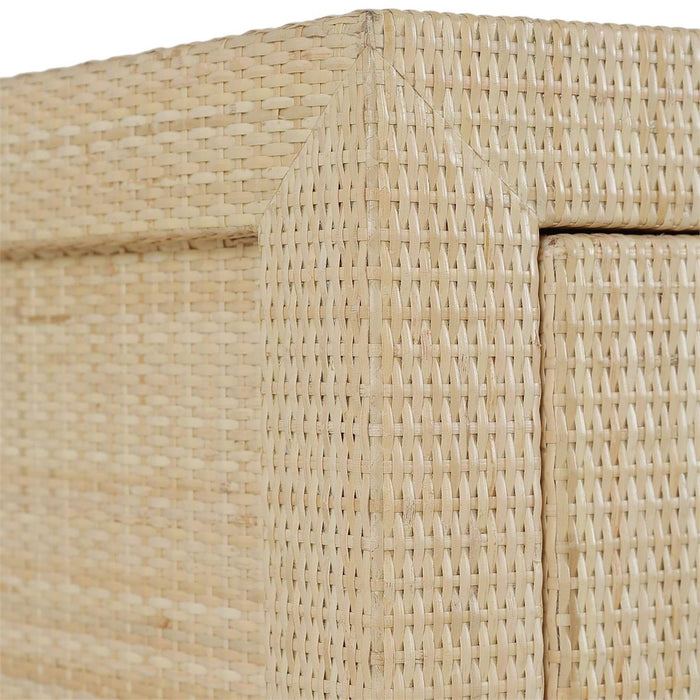Bramble - Kagu 6 Drawer Dresser w/ Rattan Natural - 28185RNAT-----