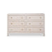 Bramble - Kagu 6 Drawer Dresser w/ Rattan - BR-28185 - GreatFurnitureDeal