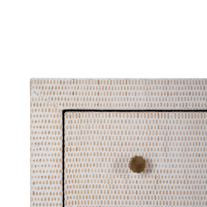 Bramble - Kagu 6 Drawer Dresser w/ Rattan - BR-28185 - GreatFurnitureDeal