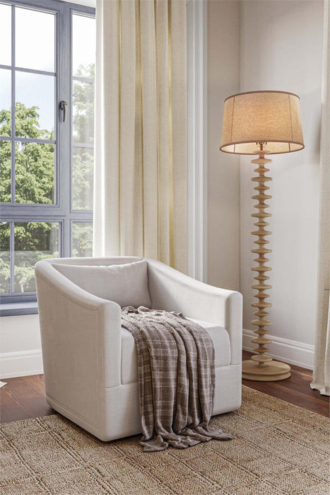 Bramble - Milano Floor Lamp in Fruitwood - 28186FRWLSL126----