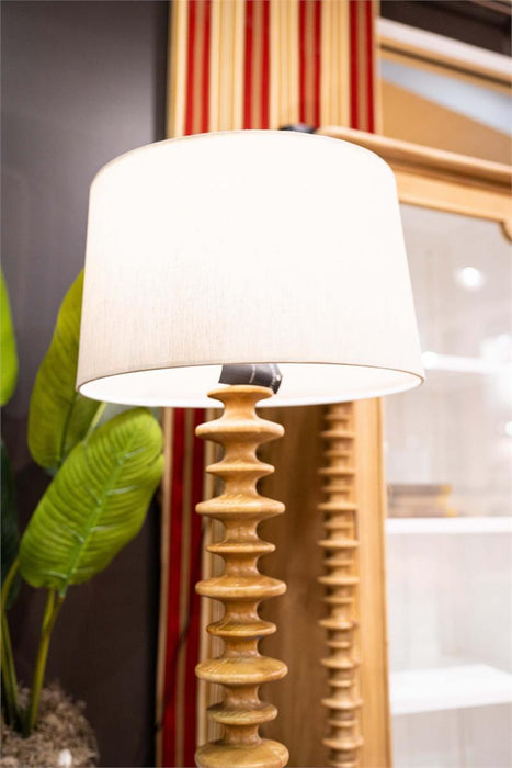 Bramble - Milano Floor Lamp in Fruitwood - 28186FRWLSL126----