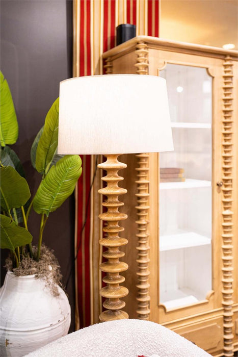 Bramble - Milano Floor Lamp in Fruitwood - 28186FRWLSL126----