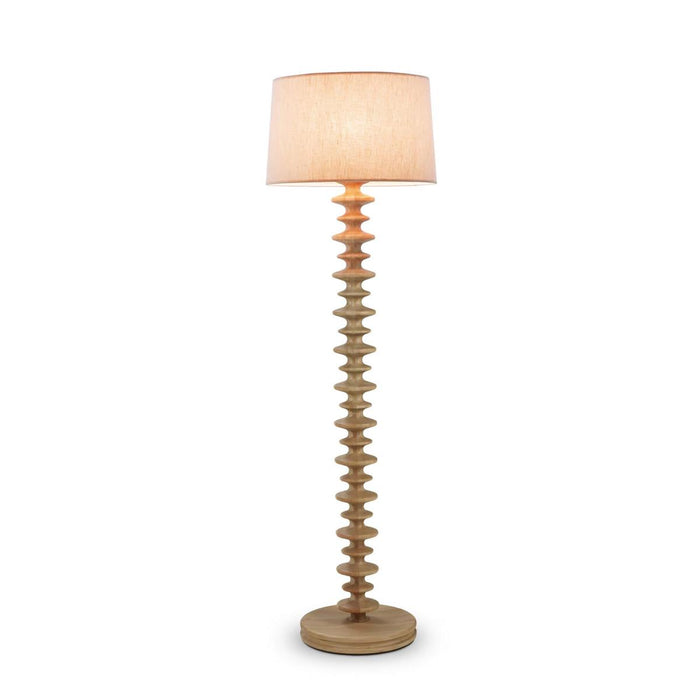 Bramble - Milano Floor Lamp in Fruitwood - 28186FRWLSL126----