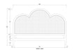 Bramble - Chloe Headboard w/ Rattan Queen - BR-28329 - GreatFurnitureDeal
