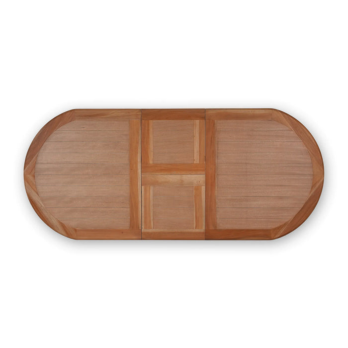 Bramble - Kensington Oval Extension Dining Table 80" extends to 102" - BR-28189 - GreatFurnitureDeal