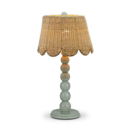 Bramble - Cholet Table Lamp w/ Scalloped Shade in Vintage Fennel Green - 28190VFG----LDT - GreatFurnitureDeal