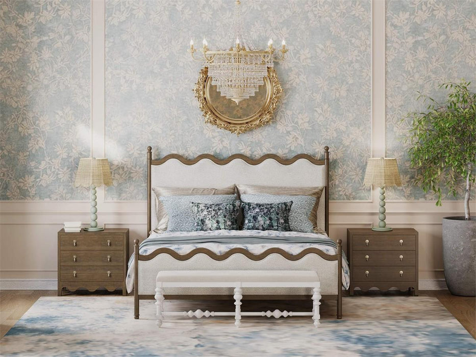 Bramble - Cholet Table Lamp w/ Scalloped Shade in Vintage Fennel Green - 28190VFG----LDT