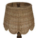 Bramble - Cholet Table Lamp w/ Scalloped Shade in Straw Wash - BR-28190STW----- - GreatFurnitureDeal