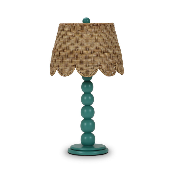 Bramble - Cholet Table Lamp w/ Scalloped Shade - BR-28190