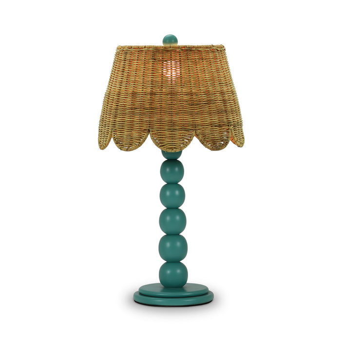 Bramble - Cholet Table Lamp w/ Scalloped Shade - BR-28190