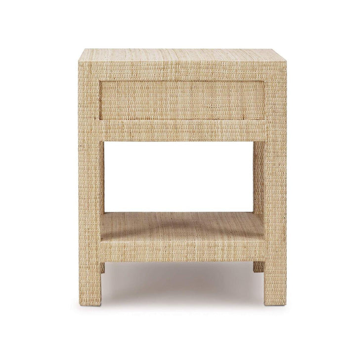 Bramble - Kagu 1 Drawer Nightstand Wrapped in Natural Rattan - 28191RNAT----- - GreatFurnitureDeal
