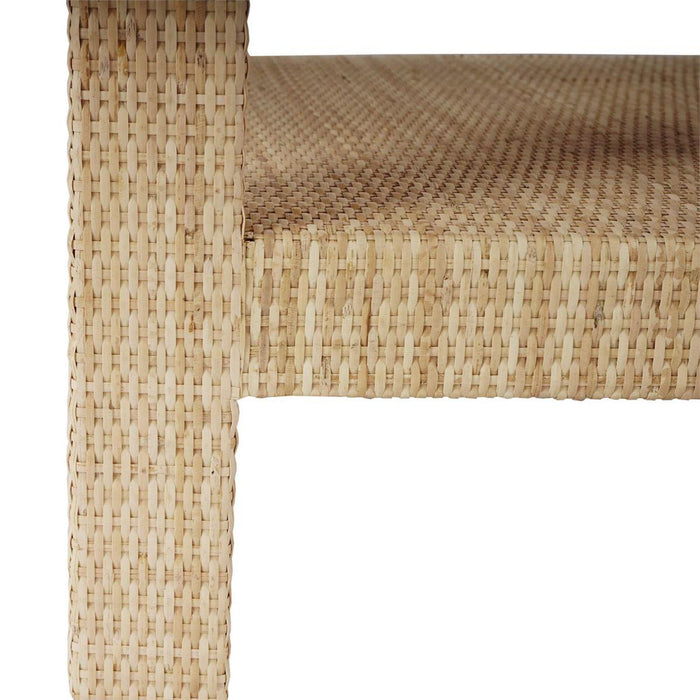 Bramble - Kagu 1 Drawer Nightstand Wrapped in Natural Rattan - 28191RNAT----- - GreatFurnitureDeal
