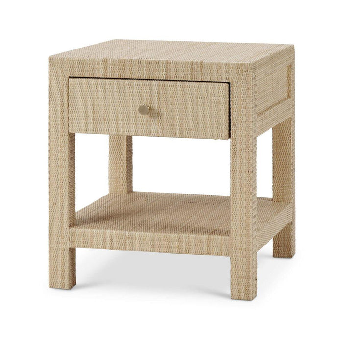 Bramble - Kagu 1 Drawer Nightstand Wrapped in Natural Rattan - 28191RNAT----- - GreatFurnitureDeal
