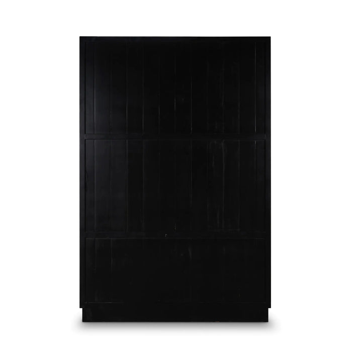 Bramble - Vannes 2 Door Display Cabinet w/ Glass Shelves - BR-28193 - GreatFurnitureDeal