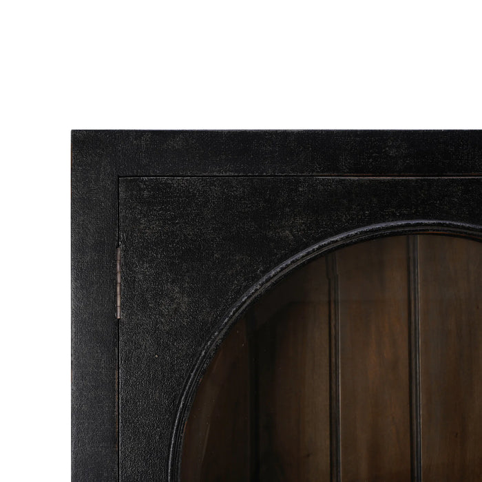 Bramble - Vannes 2 Door Display Cabinet w/ Glass Shelves - BR-28193 - GreatFurnitureDeal