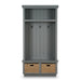Bramble - Dakota Hallstand w/ Rattan Storage Baskets - BR-28202 - GreatFurnitureDeal