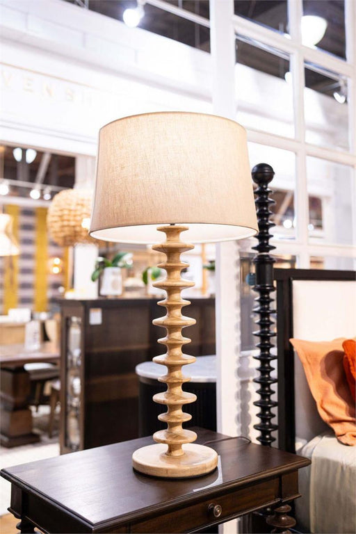 Bramble - Milano Table Lamp in Fruitwood - 28205FRWLSL126---- - GreatFurnitureDeal