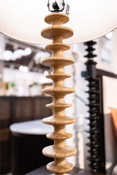 Bramble - Milano Table Lamp in Fruitwood - 28205FRWLSL126----