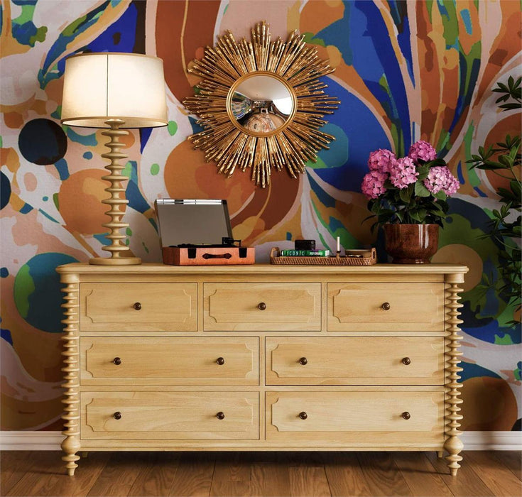 Bramble - Milano Table Lamp in Fruitwood - 28205FRWLSL126----