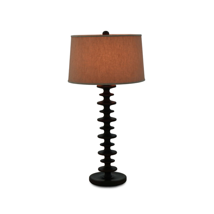 Bramble - Milano Table Lamp in Walnut - BR-28205WLTLSL192---- - GreatFurnitureDeal