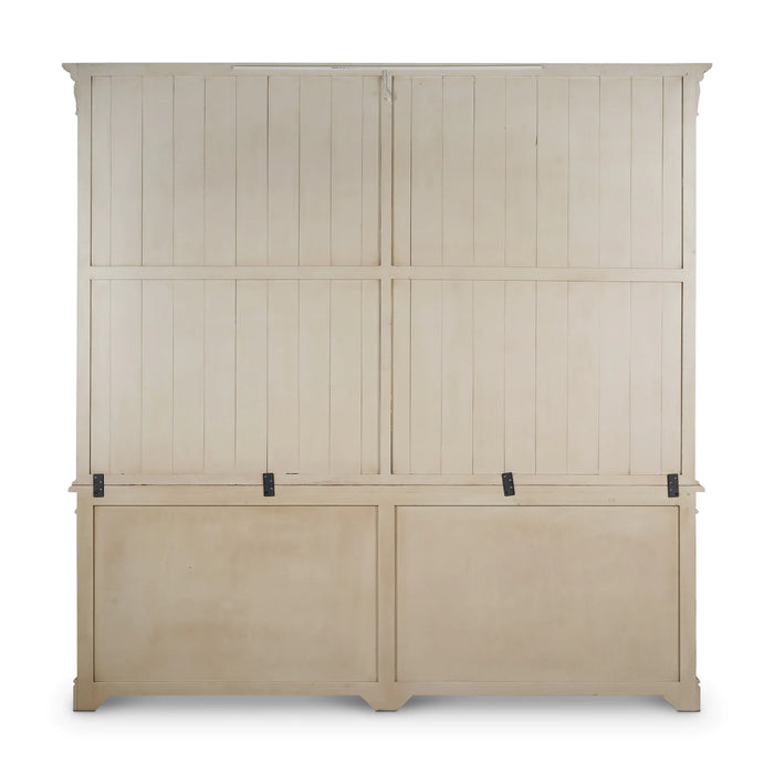 Bramble - Fiona 2 Piece Display Cabinet w/ Glass Shelves - BR-28209 - GreatFurnitureDeal