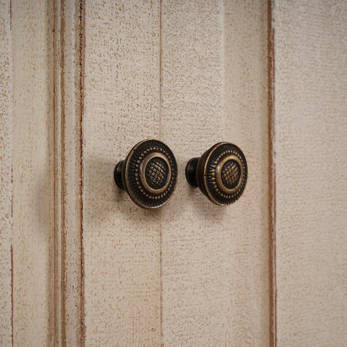 Bramble - Fiona 2 Piece Display Cabinet w/ Glass Shelves - BR-28209 - GreatFurnitureDeal