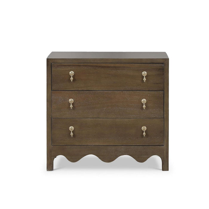 Bramble - Chloe 3 Drawer Dresser in Straw Wash - 28213STW-----