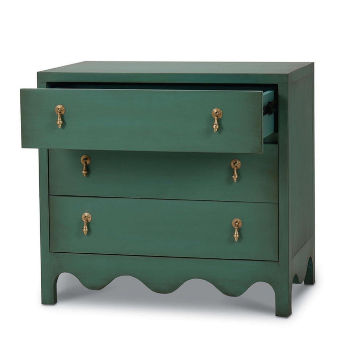 Bramble - Chloe 3 Drawer Dresser in Vintage Willow Green - 28213VWG----LDT