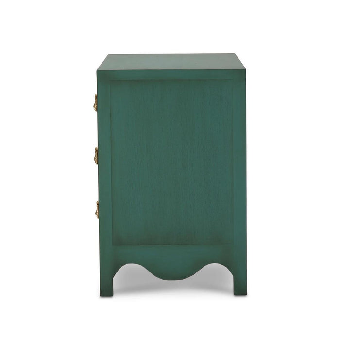 Bramble - Chloe 3 Drawer Dresser in Vintage Willow Green - 28213VWG----LDT