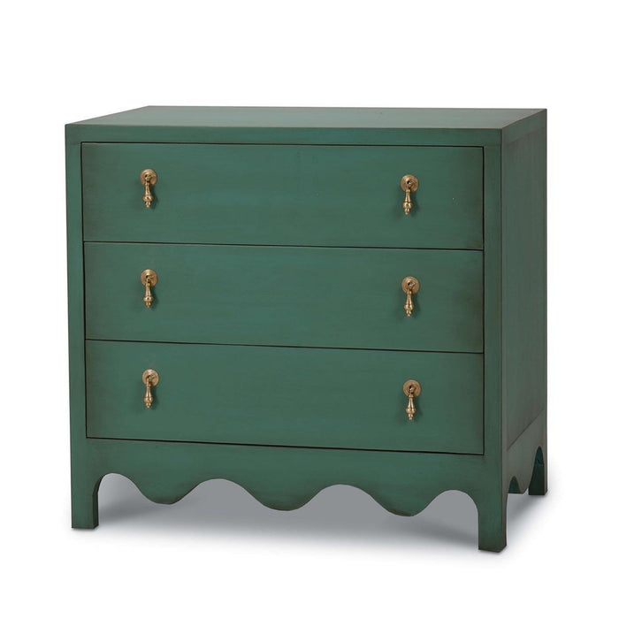 Bramble - Chloe 3 Drawer Dresser in Vintage Willow Green - 28213VWG----LDT