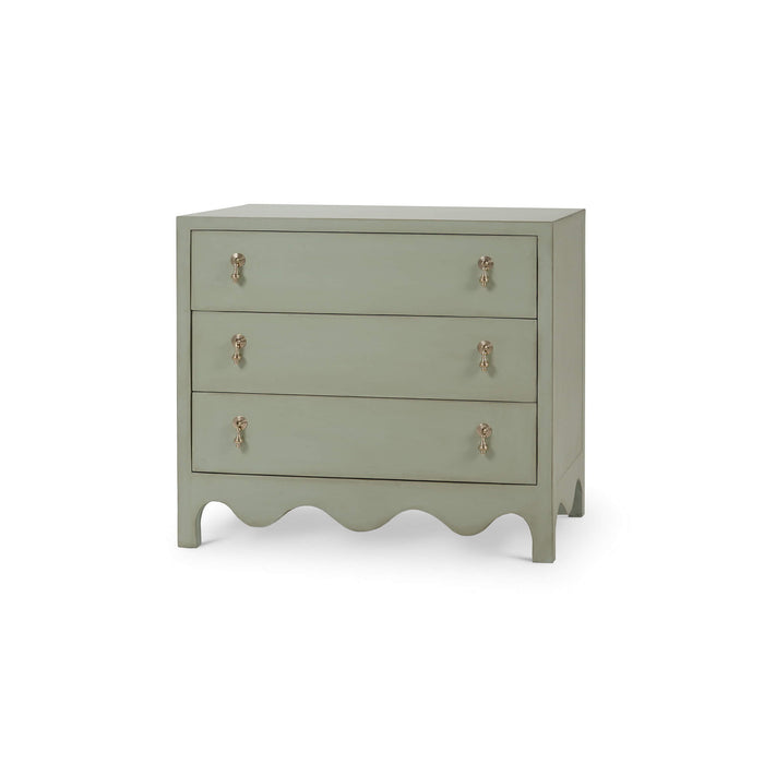 Bramble - Chloe 3 Drawer Dresser in Vintage Fennel Green - 28213VFG----LDT - GreatFurnitureDeal