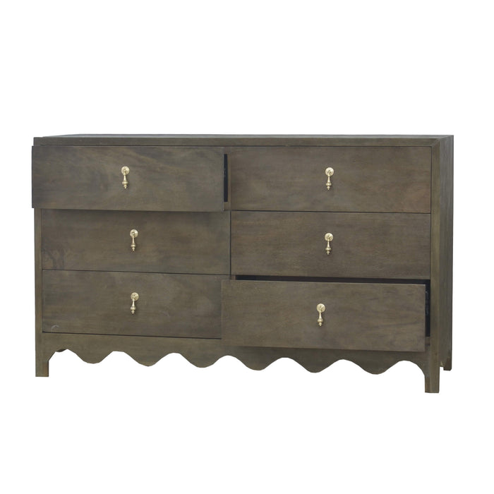 Bramble - Chloe 6 Drawer Dresser in Rugged Tea - US-WS-28214RGT-----