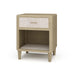 Bramble - Lexington 1 Drawer Bedside Table w/ Rattan - BR-28216 - GreatFurnitureDeal