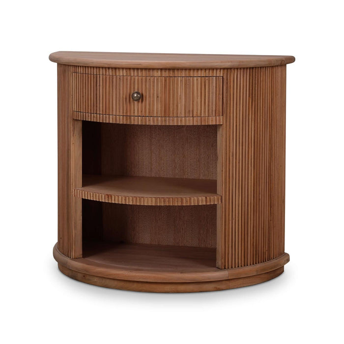 Bramble - Kraton 1 Drawer Bedside Table - BR-28217 - GreatFurnitureDeal