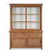 Bramble - Madrone Sliding Door Display Cabinet w/ 3 Drawers - BR-28220 - GreatFurnitureDeal