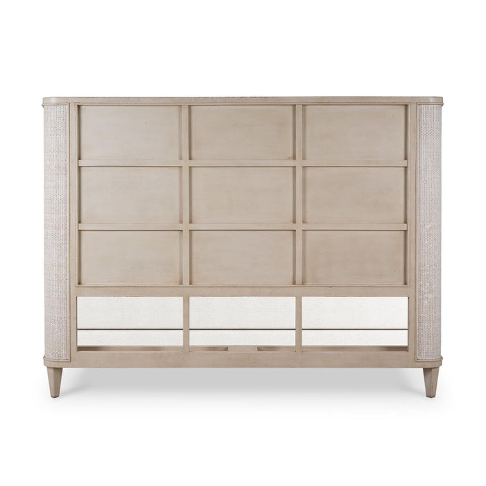 Bramble - Lexington Bed w/ Rattan Queen - BR-28333 - GreatFurnitureDeal