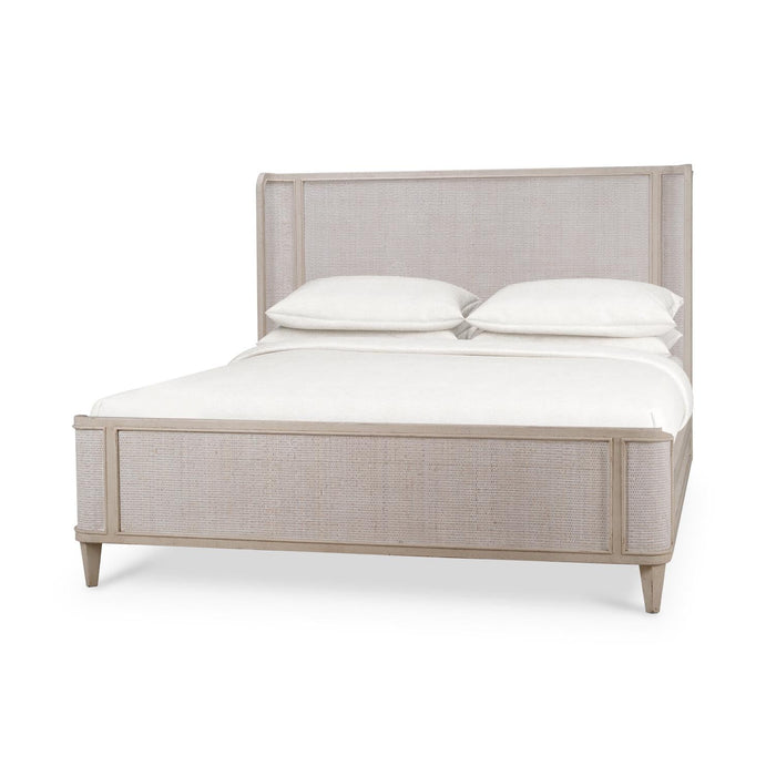 Bramble - Lexington Bed w/ Rattan Queen - BR-28333 - GreatFurnitureDeal