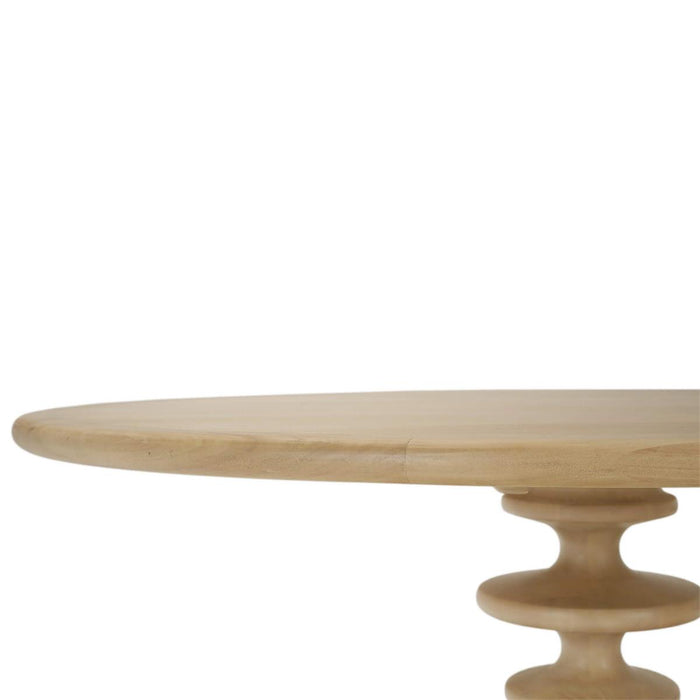 Bramble - Milano Round Dining Table 60" in Fruitwood - 28228FRW-----