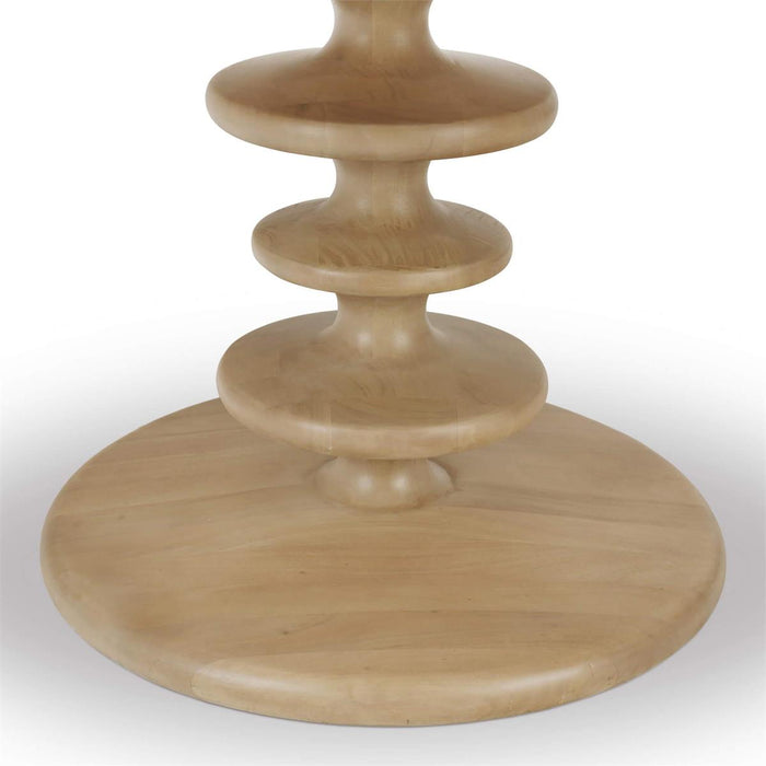 Bramble - Milano Round Dining Table 60" in Fruitwood - 28228FRW-----