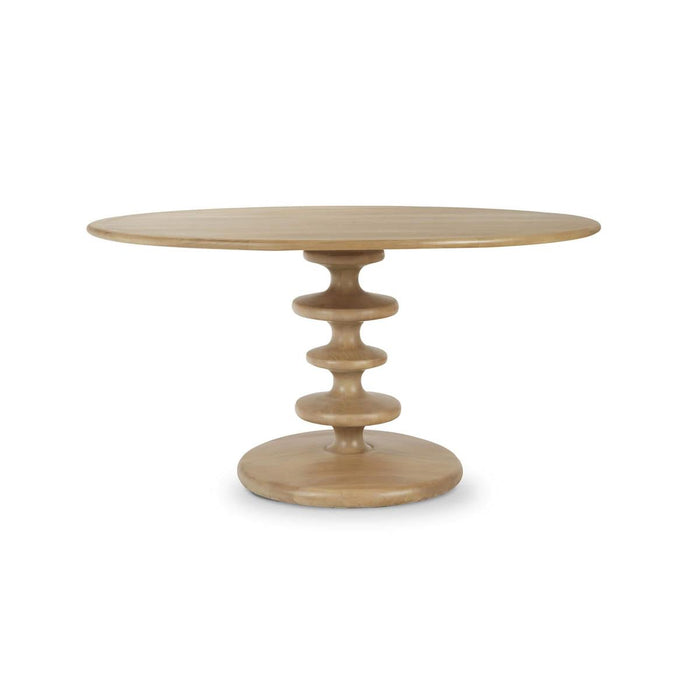 Bramble - Milano Round Dining Table 60" in Fruitwood - 28228FRW-----