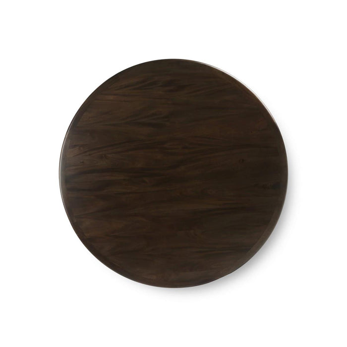 Bramble - Milano Round Dining Table 60" in Walnut - 28228WLT-----