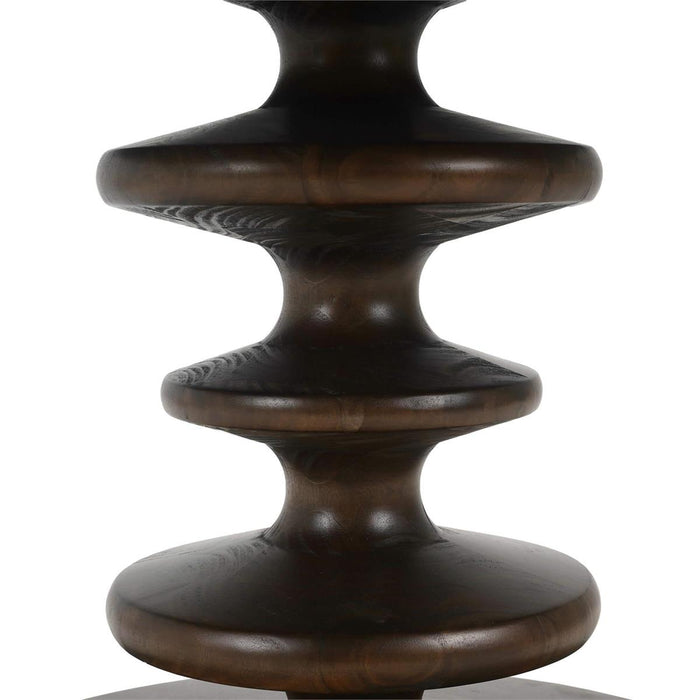 Bramble - Milano Round Dining Table 60" in Walnut - 28228WLT-----