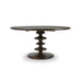 Bramble - Milano Round Dining Table 60" in Walnut - 28228WLT----- - GreatFurnitureDeal