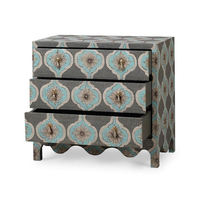 Bramble - Chloe Small Dresser w/ Rafia - BR-28230 - GreatFurnitureDeal